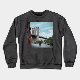 Brooklyn Bridge, DUMBO Crewneck Sweatshirt